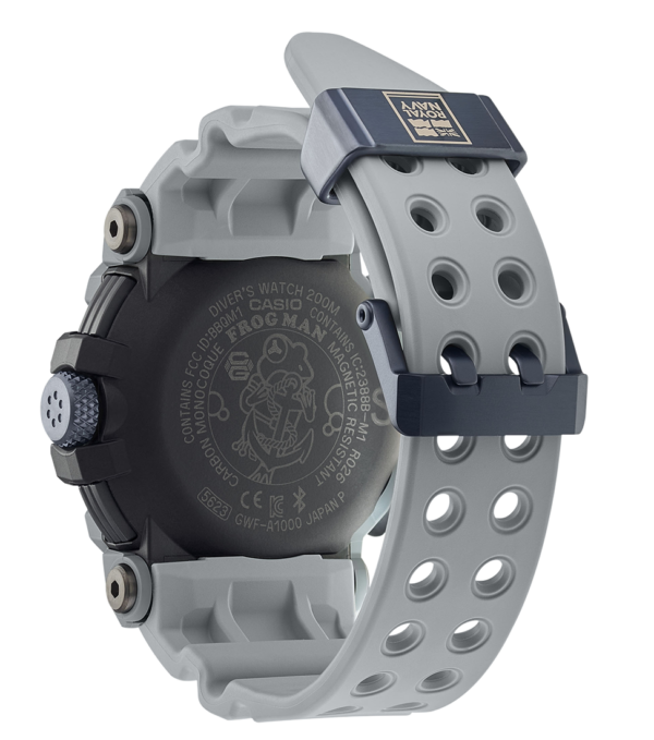 Reloj Casio G-shock GWF A1000RN-8AER FROGMAN ROYAL NAVY - Imagen 2